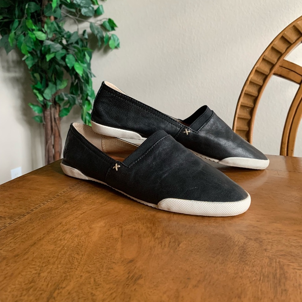 Frye Melanie Slip-On Sneaker (Black) - Picture 1 of 16